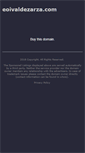 Mobile Screenshot of eoivaldezarza.com